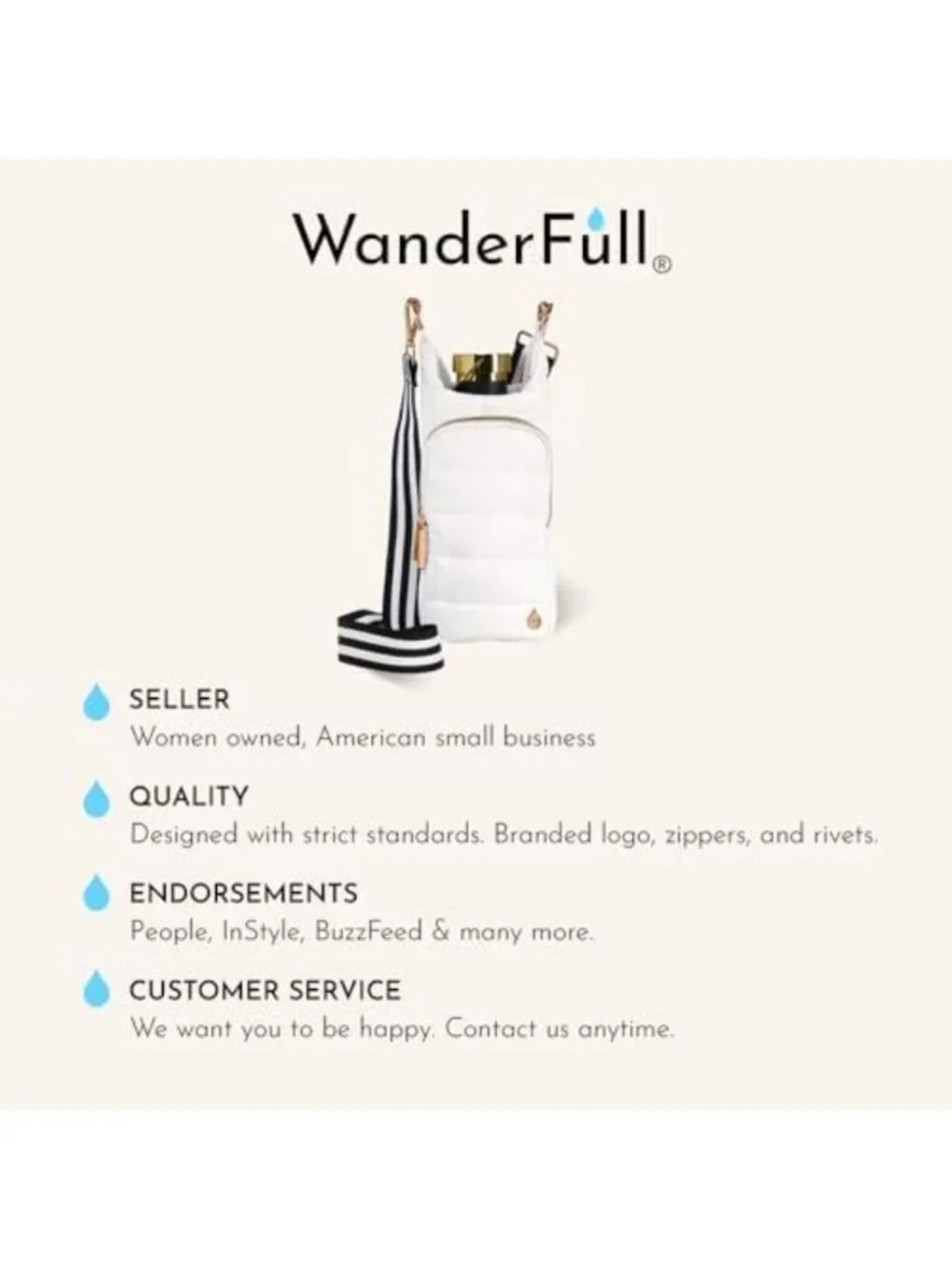 Hydro Crossbody Water Bottle Holder with Phone Pocket - Fits 32 oz Bottles